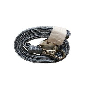 Vera Bradley NWT Zen Gray Signature Ring & ID Clip Lanyard